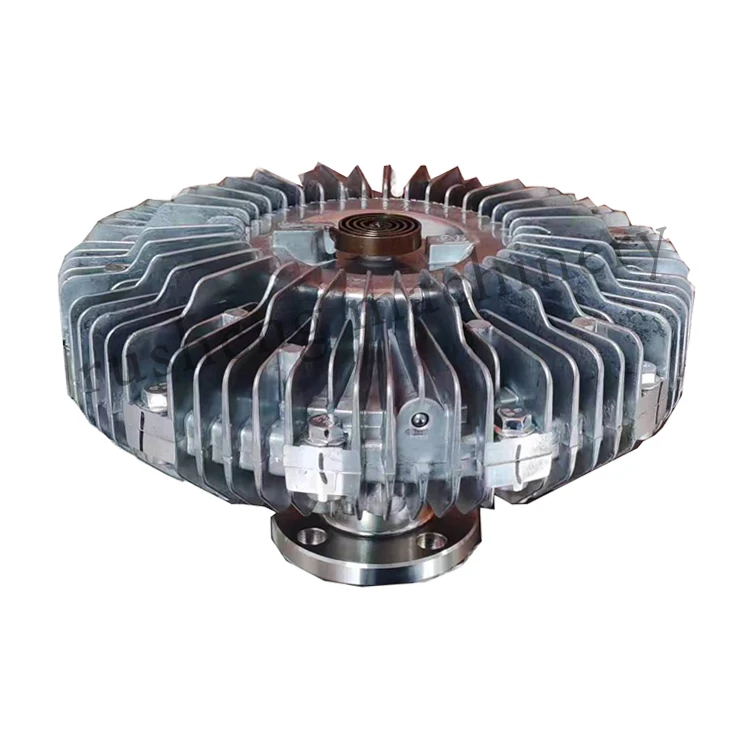 Manufacturer Engine Parts Oem Cooling Systems Bus Silicone Oil Fan Clutch FLP-25X64 For Yutong kinglong higer zhongtong