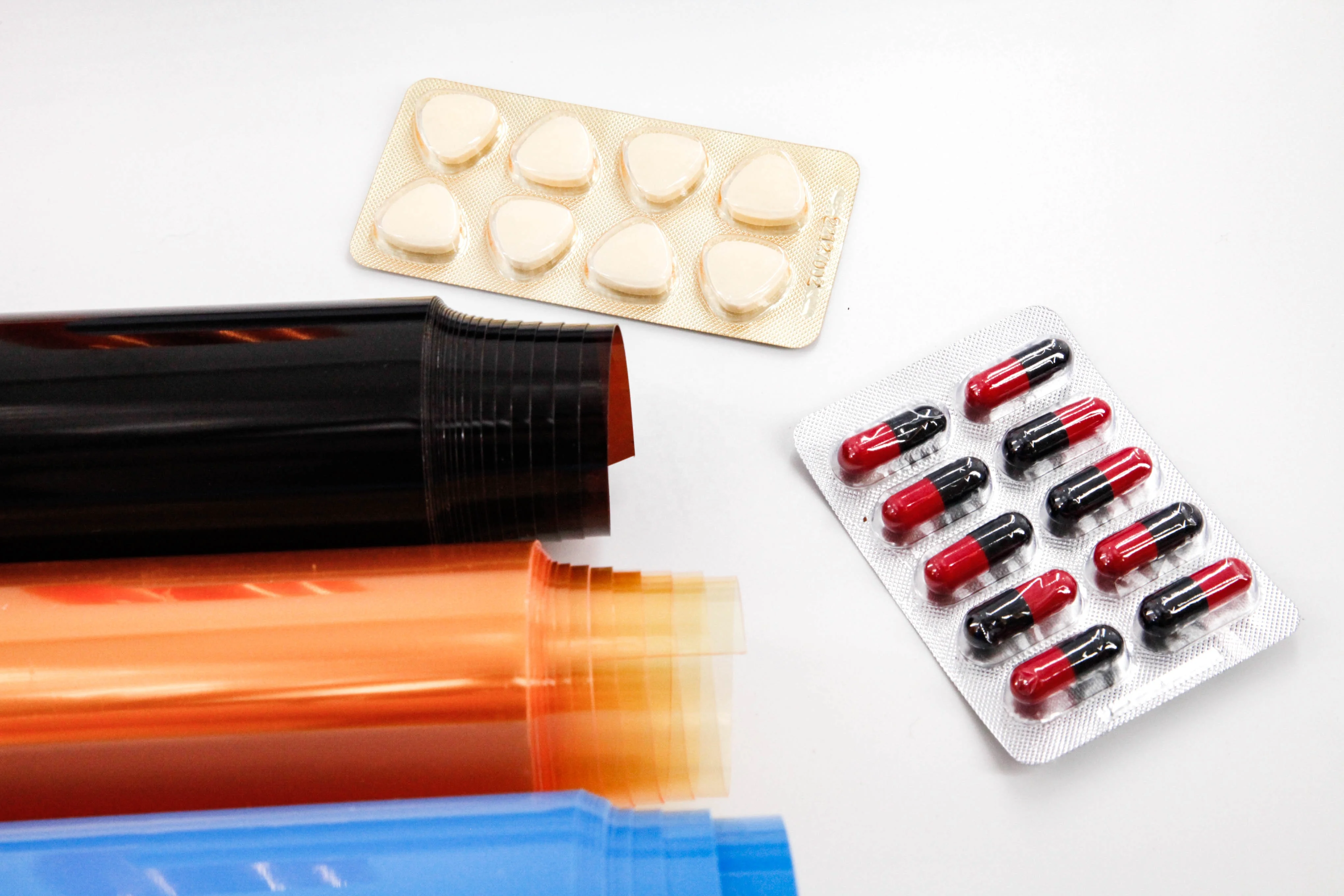 Vacuum Forming Flexible Materials PVDC/PE/PVDC Film For Pharmaceutical Packing