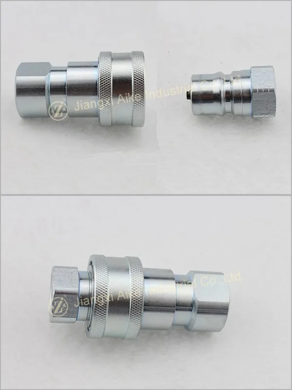 PARKER standard 60 series close type BSP NPT female hydraulic quick coupling