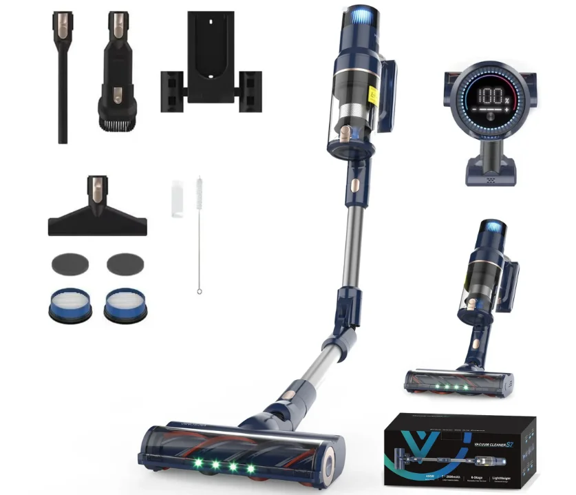 Area Rugs Carpet Cleaning 8 IN 1 Cyclone Vaccum Handheld Household Vacuums Floor Care Wireless Stick Vacuum Cleaner S7