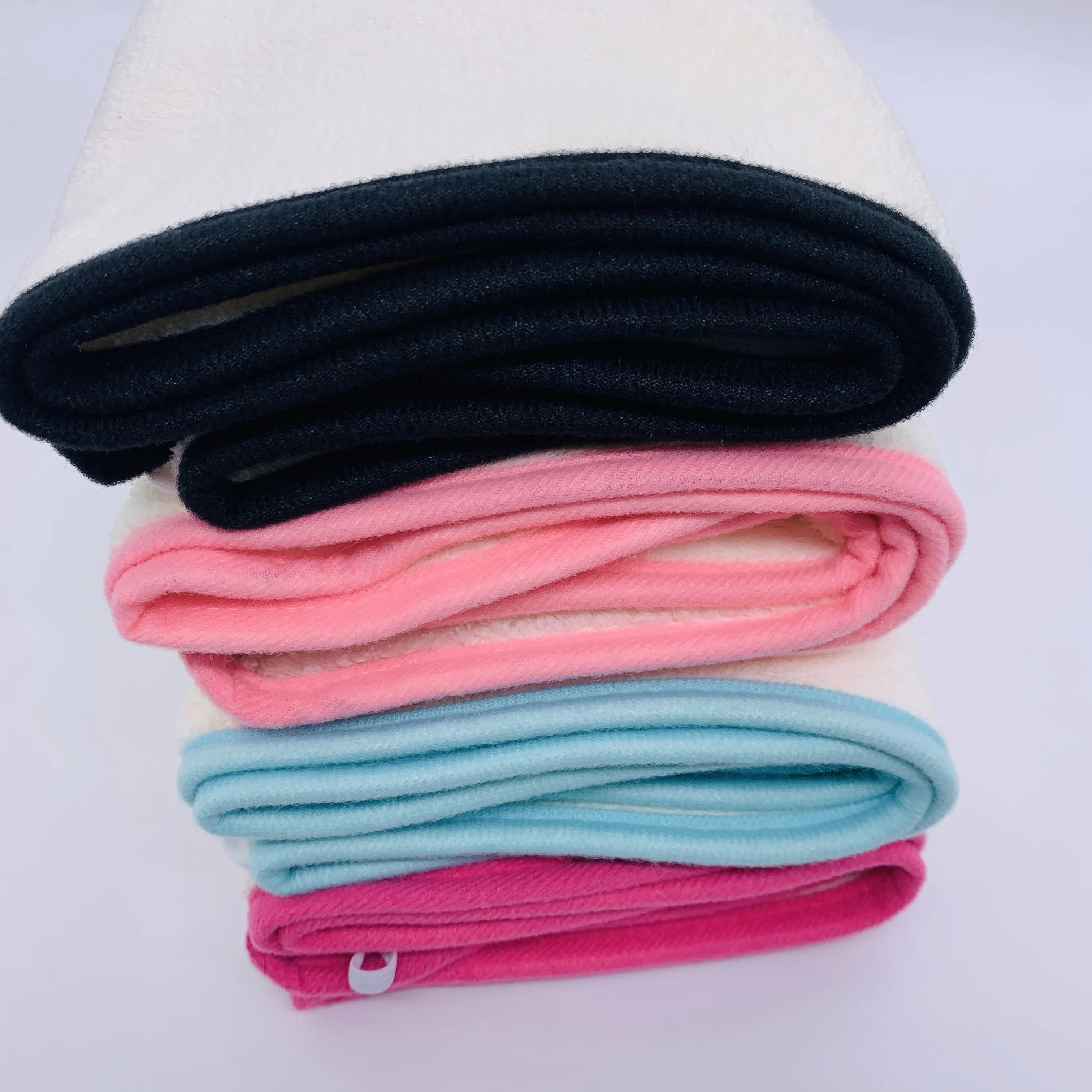 High Quality Thick Microfiber Coral Fleece Hair Turban Suitable for Drying Long Hair