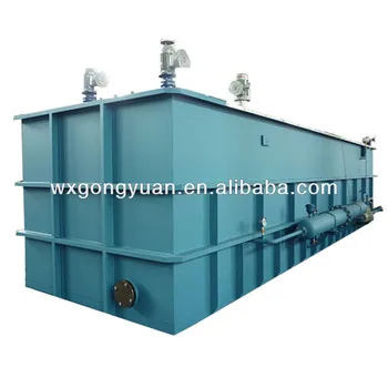 Domestic sewage treatment equipment Multiphase mixture type dissolved air flotation device