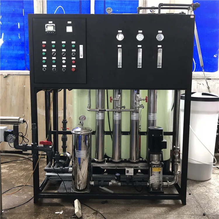 Water treatment Purification Machine System RO filter 500LPH drinking water system