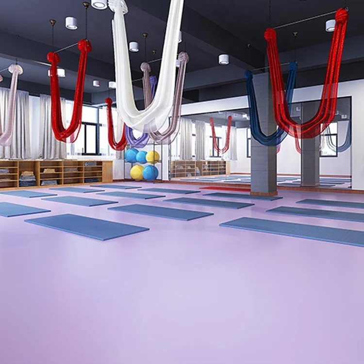 
Good wear resistance room floor glue pvc esd flooring for gym 