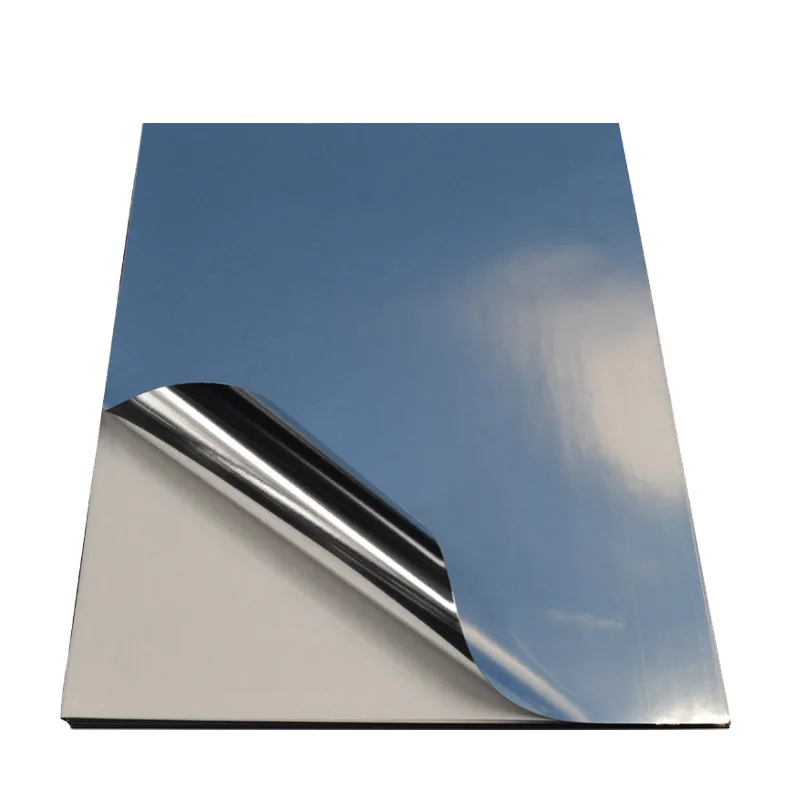 High quality custom printing glossy sliver self adhesive waterproof vinyl sticker label