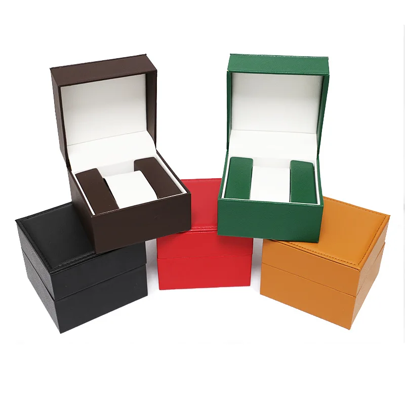 Fantasy FTS High Quality Black Paper Packaging Watches Box With Cotton Insert