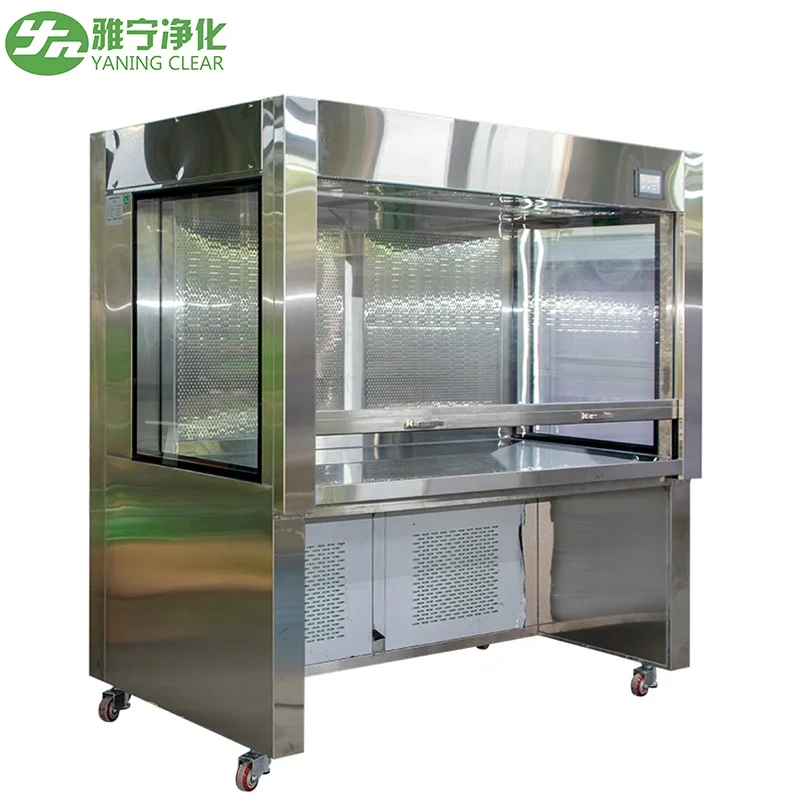 YANING ISO5 Lab Horizontal Laminar Flow Hood with Hepa Filter Laminar Flow Cabinet Clean Bench