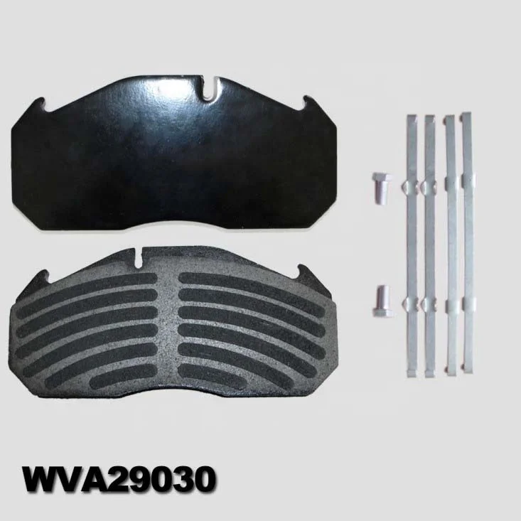 HIGH PERFORMANCE TRUCK BRAKE PAD WVA 29030 WITH FULL ACCESSORY KIT FOR MAN