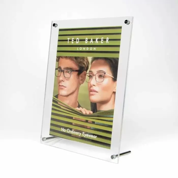Clear Picture Wifi Liquid Crystal Display Screen 3D Electronic Price Displayed Acrylic 10 Inch Video Digital Photo Frame