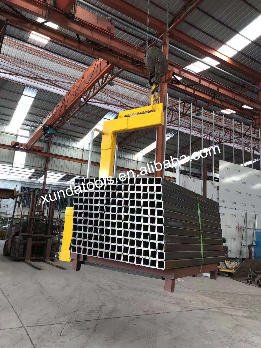 SANDE Sale Heavy duty forklift handler Granite Slab Bundle Lifter Forklift Lifting Equipment