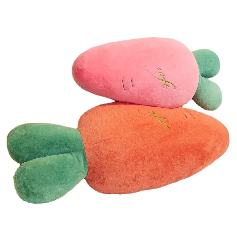 Wholesale Carrot Plush Toys Vegetable Plush Hug Pillow Baby Bed Soothe Sleeping Cushion