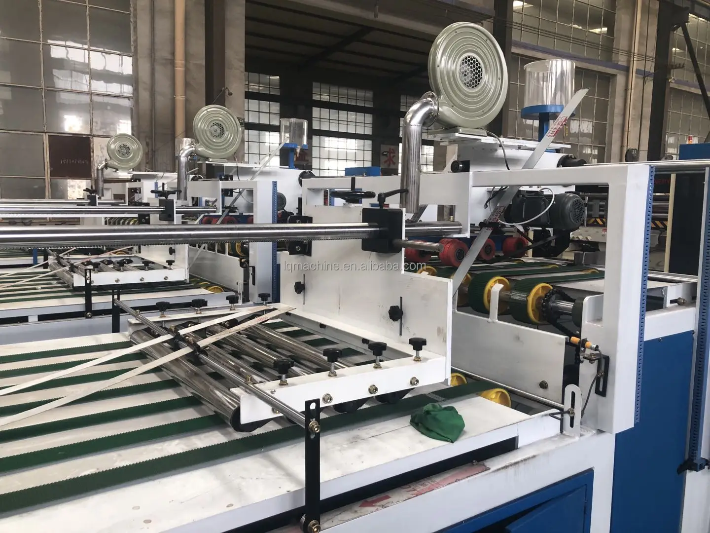 Wholesale  semi auto corrugated cardboard carton box folder gluer machine