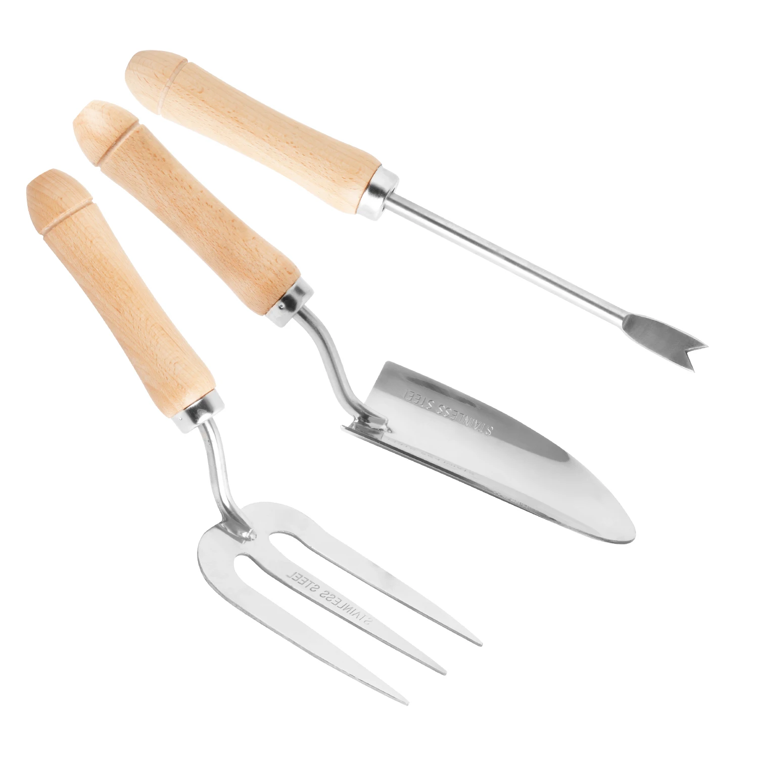 Gardening Hand Tools Professional Spade Shovel Rake 3 in 1 Home Use Garden Hand Tool Set