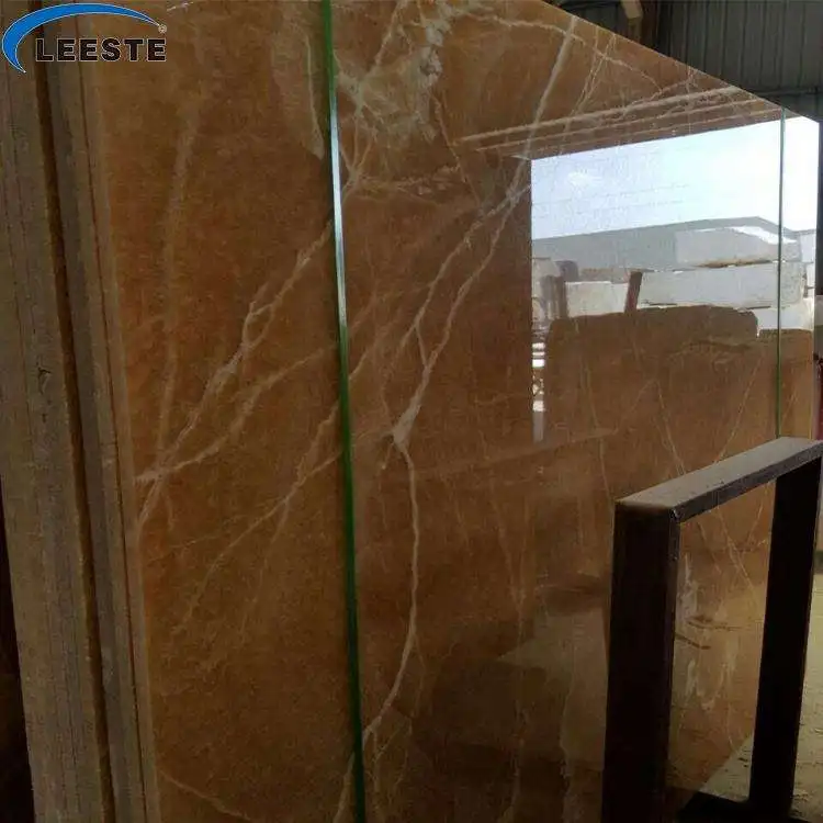 Chinese Top Quality Factory Price Orange Onyx Stone Yellow Marble Slabs for hotel