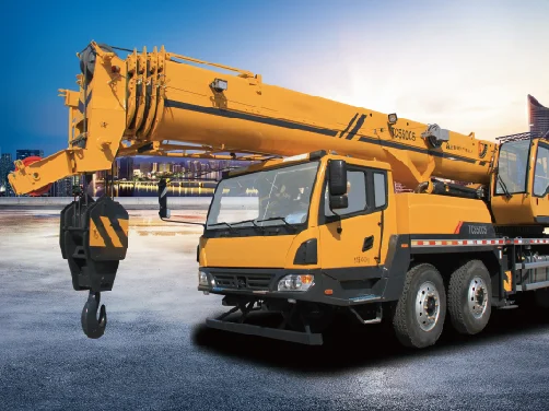 High Performance Heavy Crane 55 Ton Truck Crane Crane TC600C5 with Extended Boom for Sale