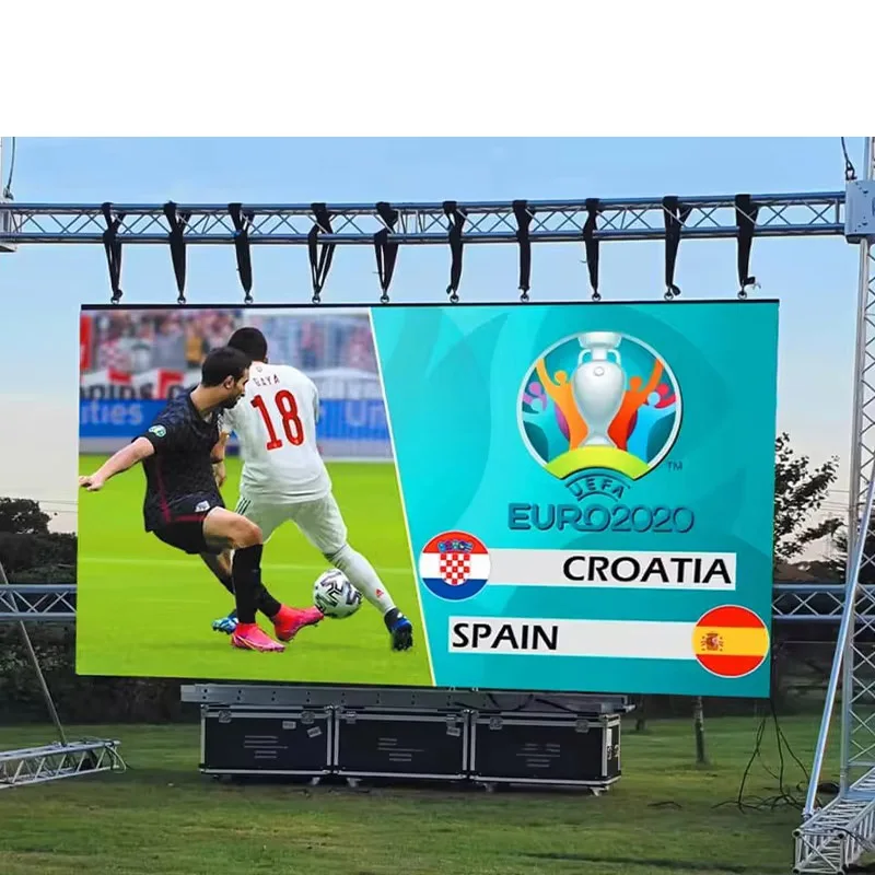 500X500 9Ftx13Ft P2.6 P2.9 3.91Mm Rental Outdoor Led Videowall Panel Mobile Stage Led Display Screen for Music Concert