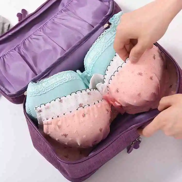 Cationic bra pack travel Multi-function storage bag underwear storage bag