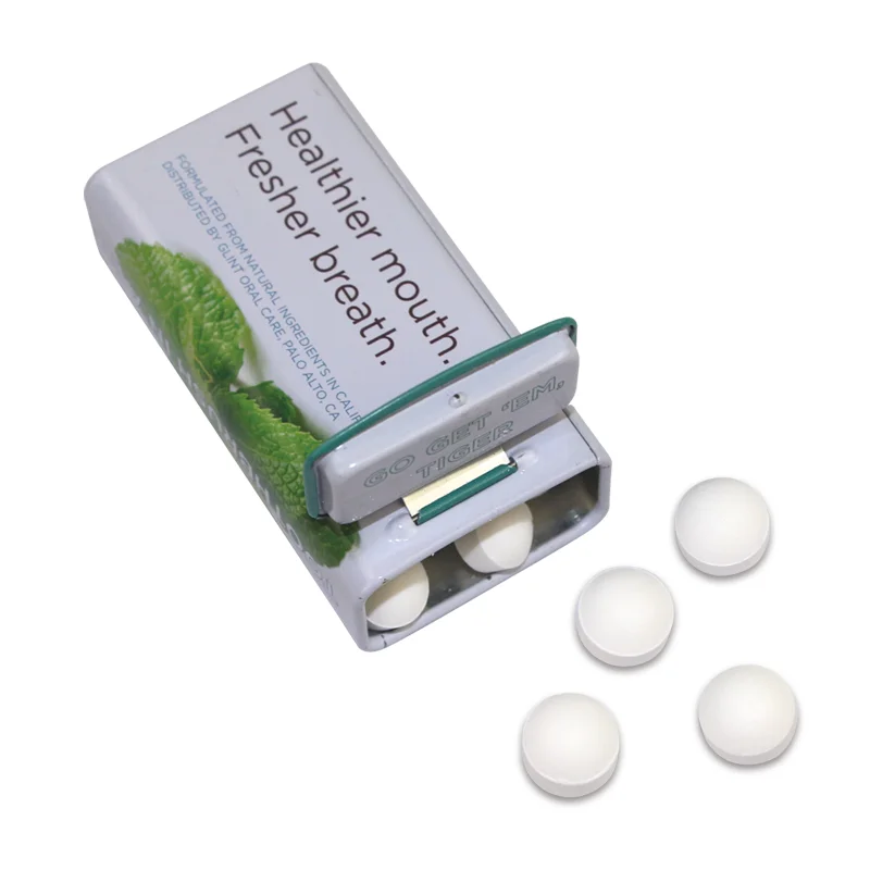 100% Xylitol fresh breath mint candy