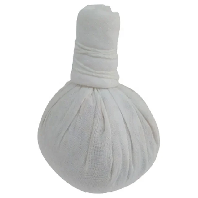 Top Selling 100g Herbal Massage Ball Traditional for Neck Body Face Relaxation Refreshment for Shoulder Hand Made in Thailand
