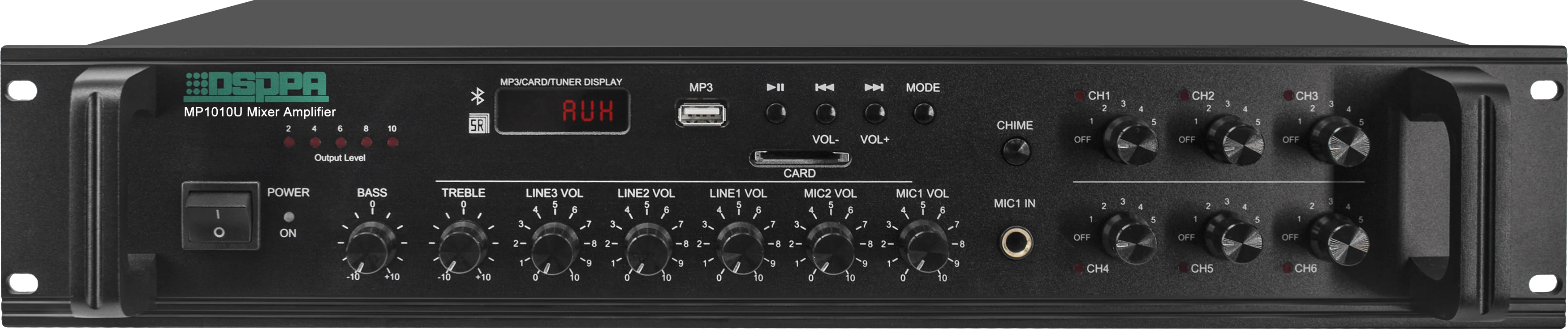 Public Address 250W 6 zone pa amplifier pa system audio power amplifier for sale