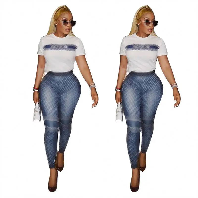 J2771 Stylish Slim Plus Size Sports Clothing Fashion Accessories Women Two Piece Set Sexy Apparel Sets Plain Sweat Suit