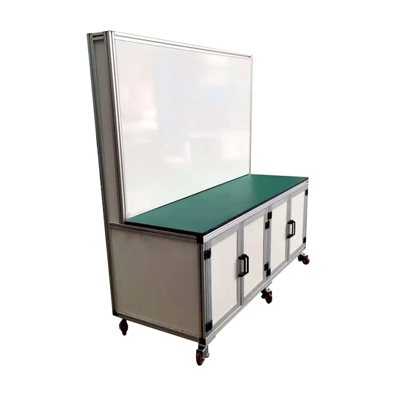 Mobile Storage Tool Chest Box Trolley Aluminum Workbench