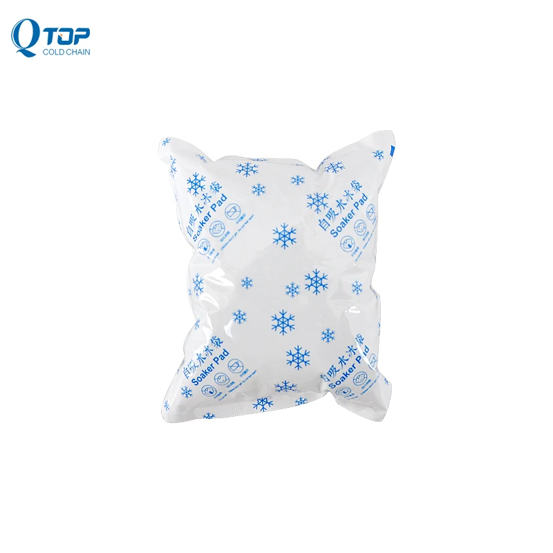 fast frozen and slow hot ice pack Good Supplier Sheet Gel Logo Fabric Dry Ice Pack