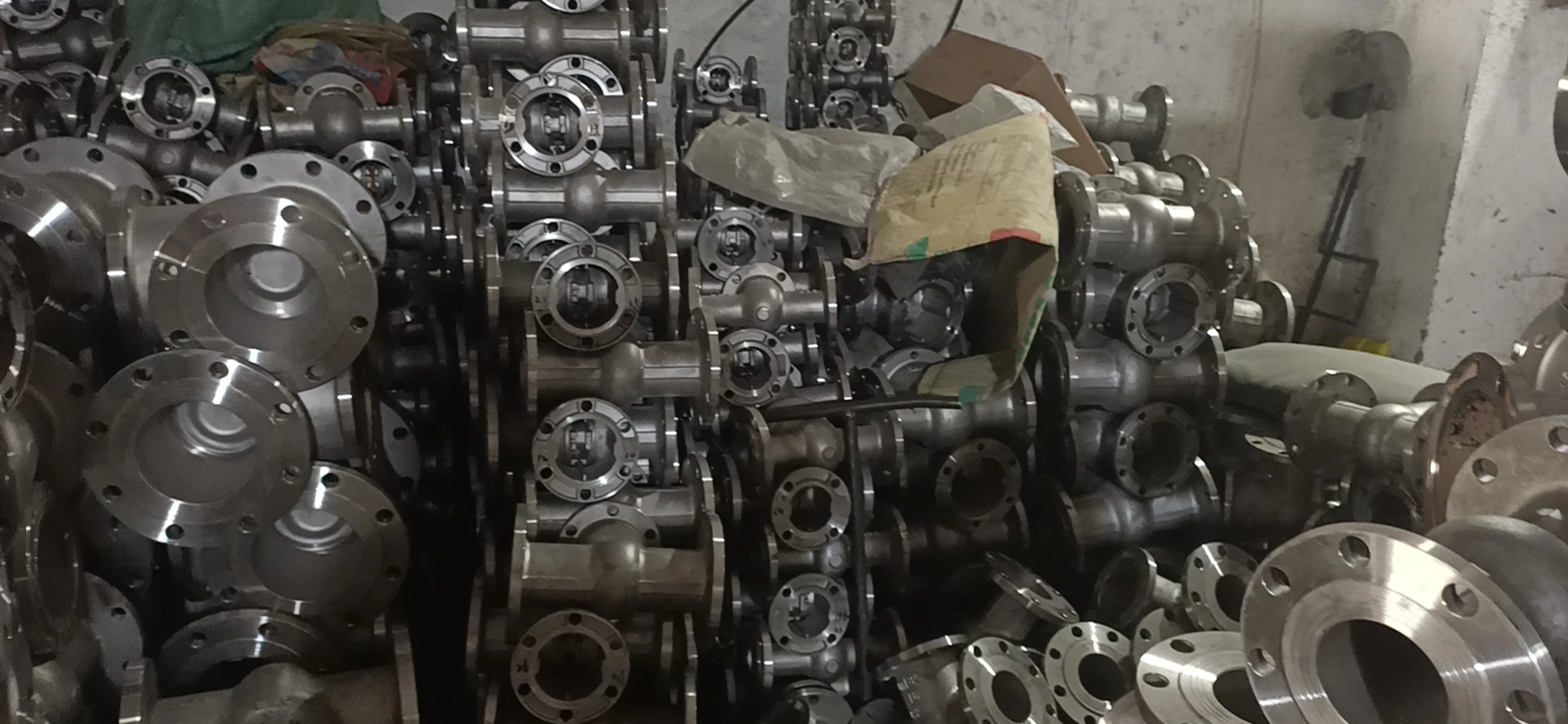 
Stainless Steel CF8 Control Valve Water Q41F DN150 PN16 Flange End Ball Valve 