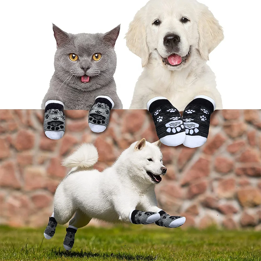 Best Selling Products Waterproof Anti Slip Dog Waterproof Socks For Pets