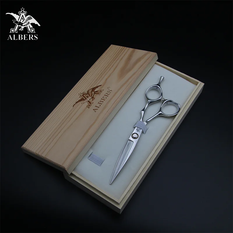 ALBERS vg10 стальные ножницы для скольжения волос японские кобальтовые Профессиональные парикмахерские стрижки