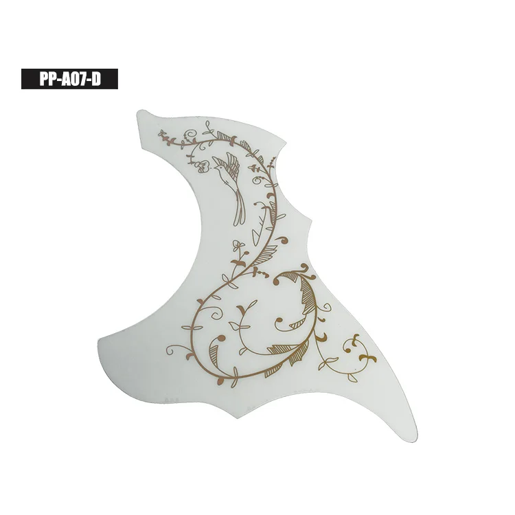 Quality Big Bird Shape Pickguard PVC Pick Guard Plate for Acoustic Guitar PP-A07