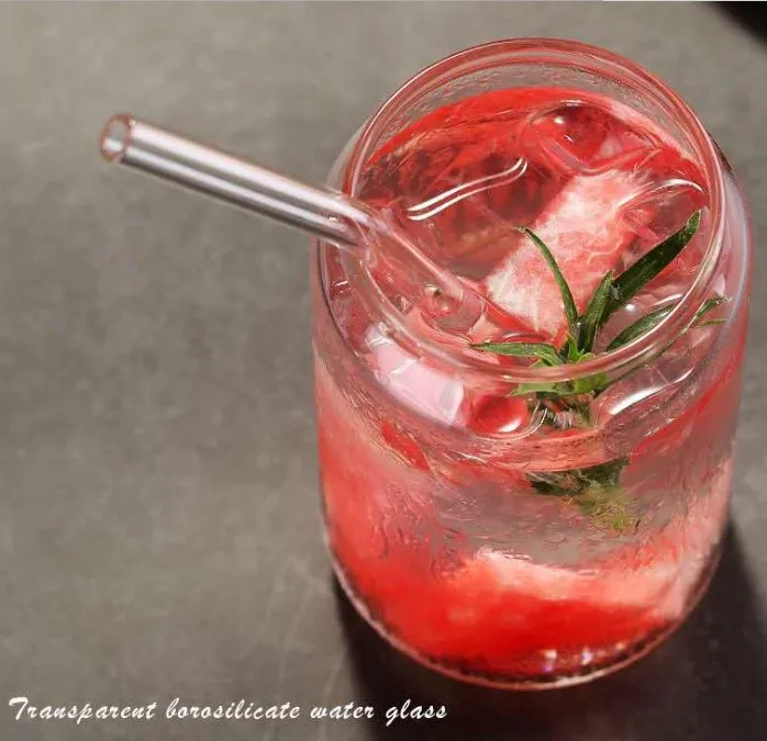 Creative Coke Juice Glass Cup Heat-resistant Transparent Coffee Cup Personalized Water Cup