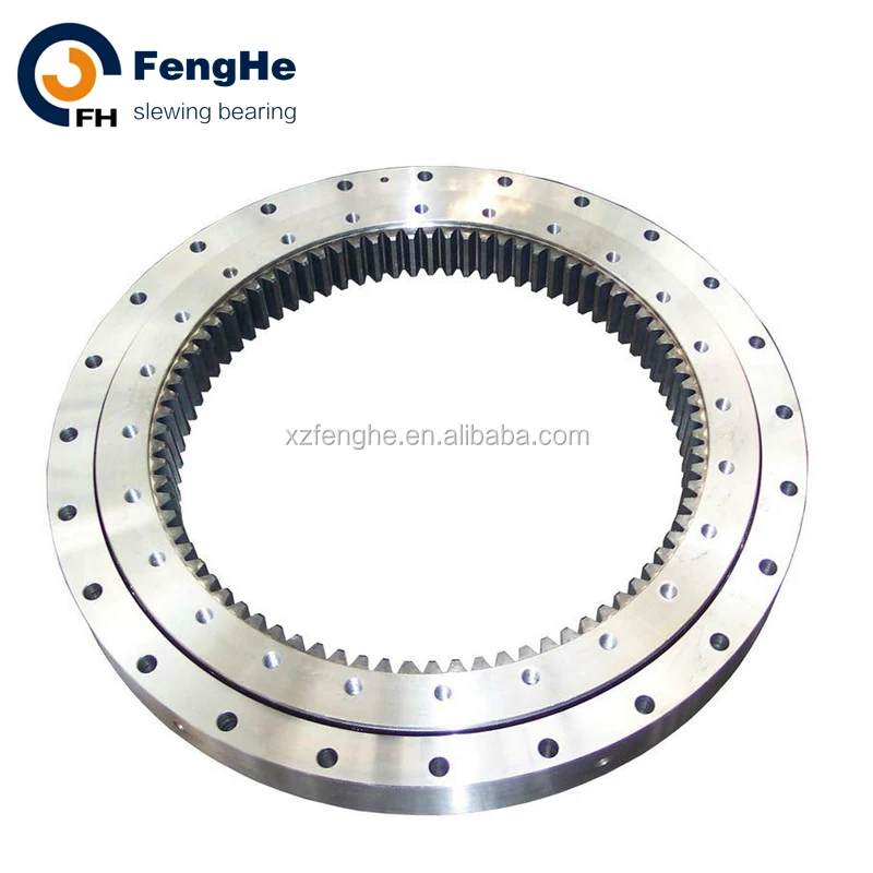 Double row ball slewing bearing without gear Made in China for crane ring gear Slewing bearing for excavator