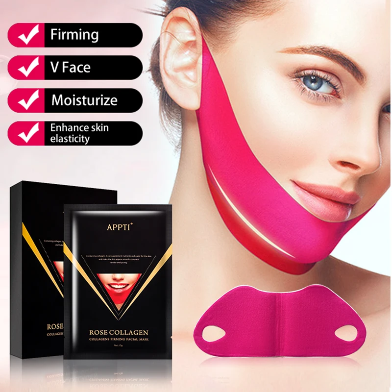 Hot sale V face and chin lift double V shape slimming mask