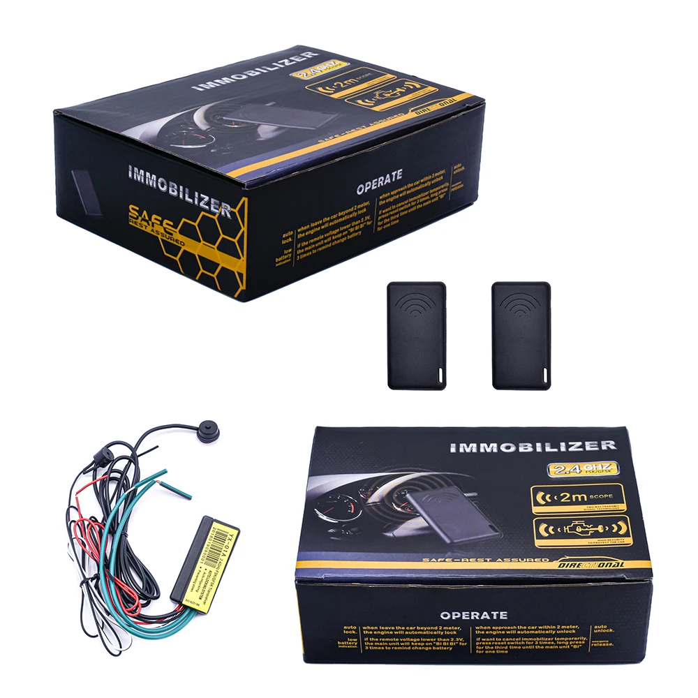 Hot sale Anti-Robbery and Anti-carjacking car immobilizer High quality car alarm Car Security Alarm Systems