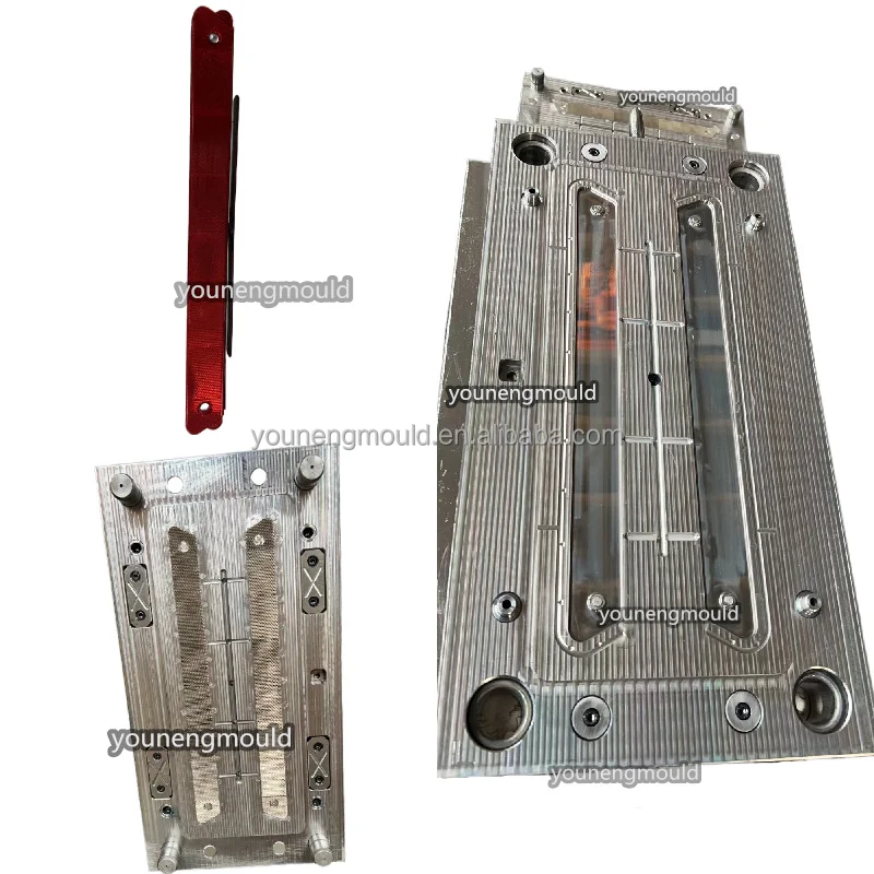 taizhou Car Rear Bumper PMMA Reflector Injection Mold Automotive Reflective Light Plastic Mould