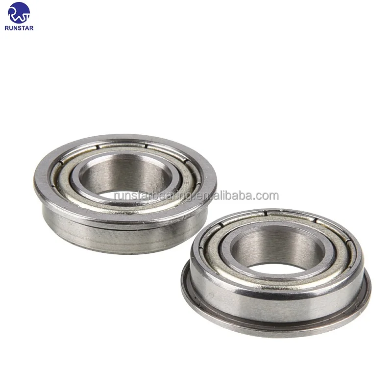 High Precision Small Deep Groove Ball Bearing with flange F6901ZZ 12*24*6mm Flanged Ball Bearing Manufacturer