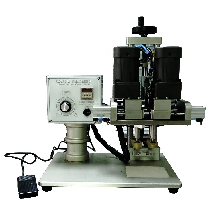 Butter Bottle Capper Capping Machine For Glass Jar Bottle Pilfer Proof Aluminum Can Screw Cap Manual