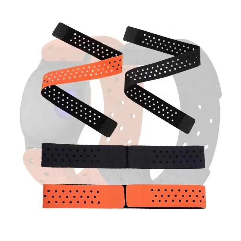 OEM ODM Elastic  Armband Strap Waterproof High Adhesive Hook and Loop Chest Belt for Sport Heart Rate Monitor