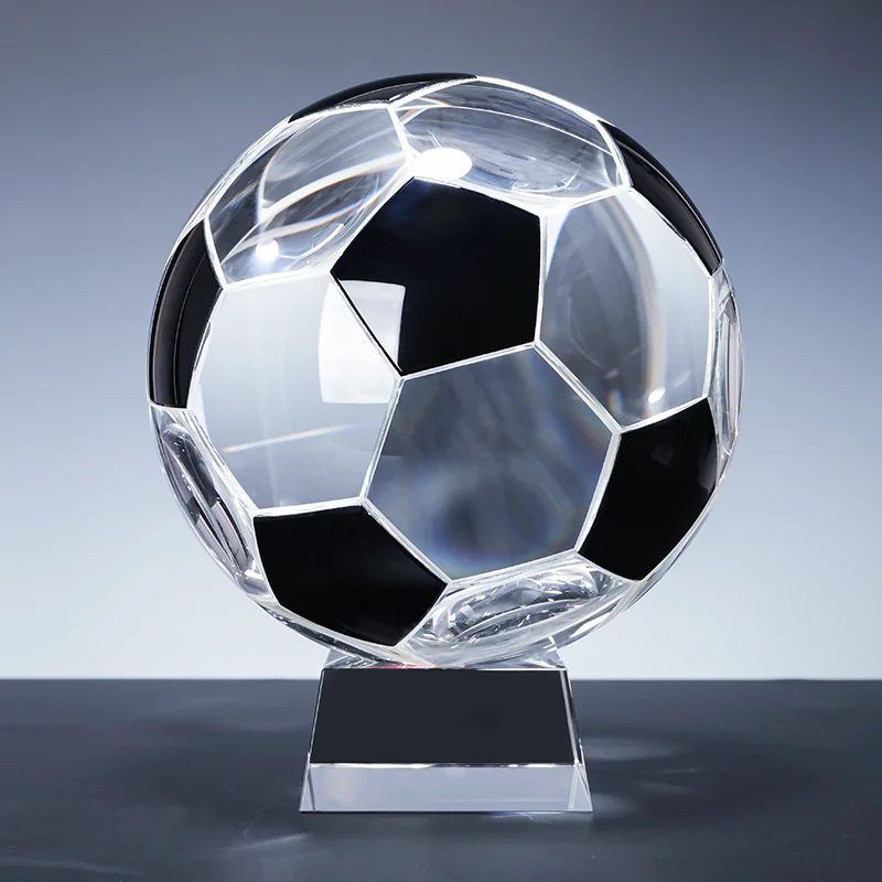 Custom Football Game Champion Award Crystal American Football Trophy Souvenirs