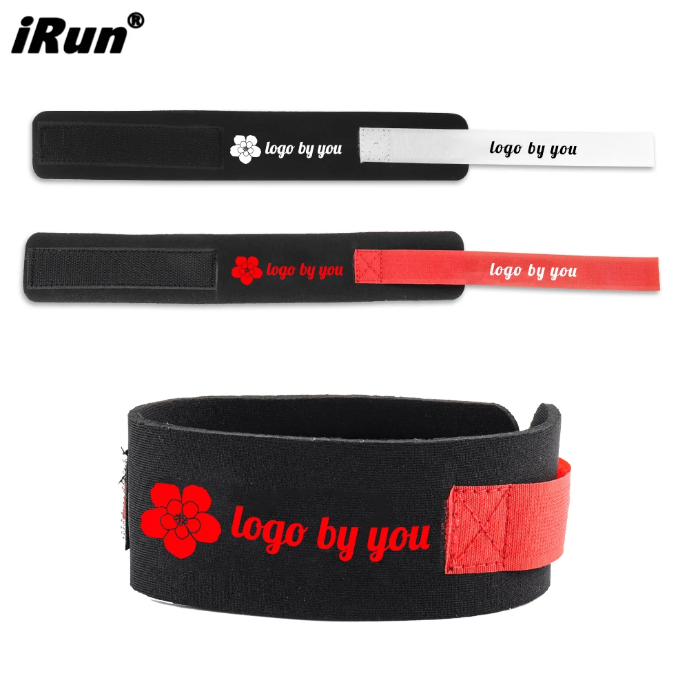 iRun Custom Printing Logo Triathlon Timing Chip Neoprene Band Running Chip Timing Neoprene Ankle Bracelet Strap for Racing