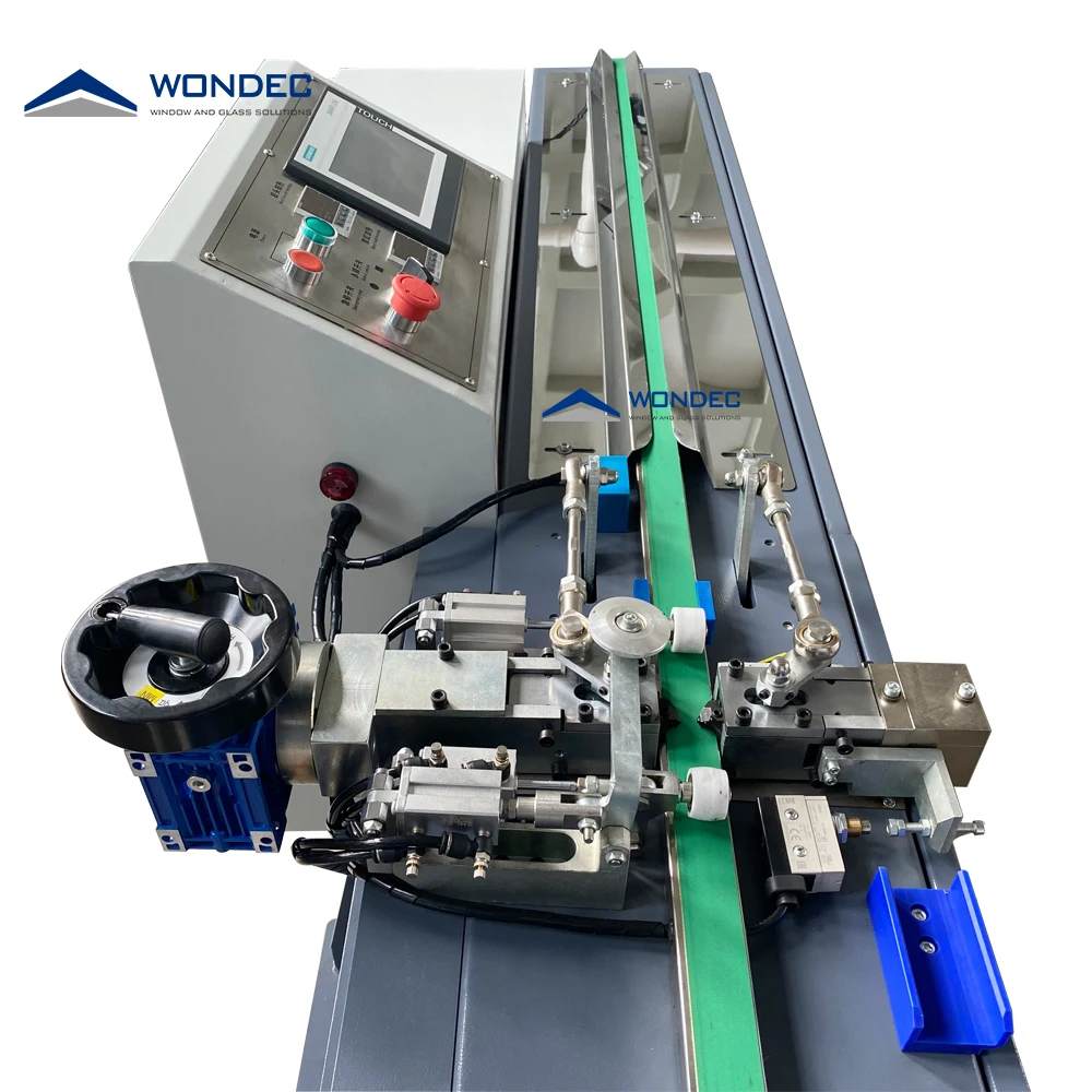 WONDEC High Performance Insulating Glass Primary Sealing Machine Horizontal Automatic Butyl Extruder with Tank Capacity 14kg