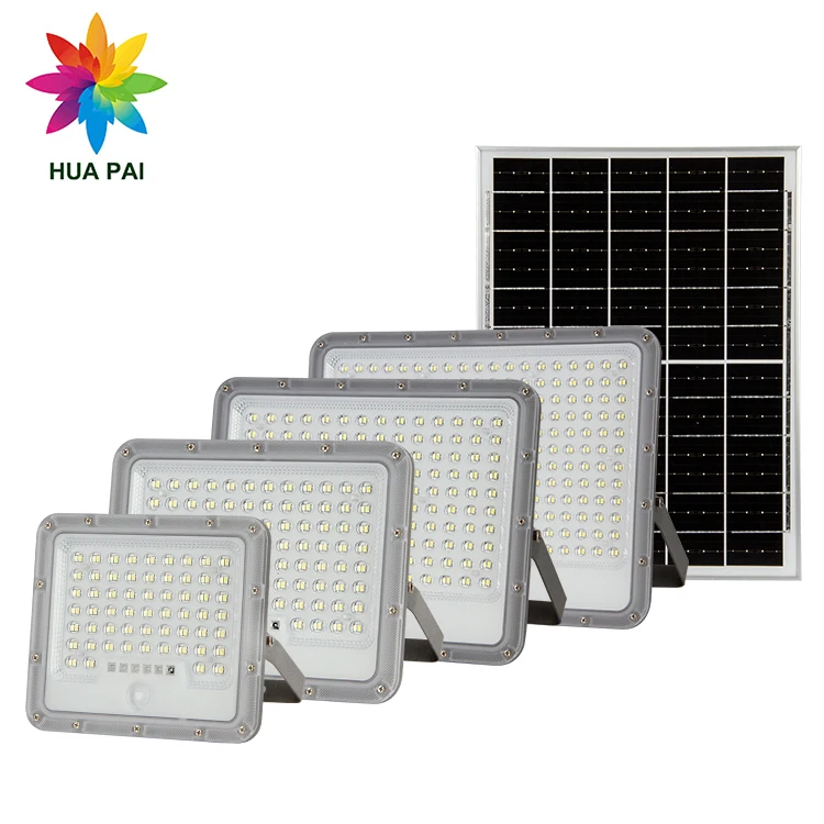 Outdoor Waterproof IP66 50w 100w 150w 200w 300w Solar Reflector Led Garden Flood Light