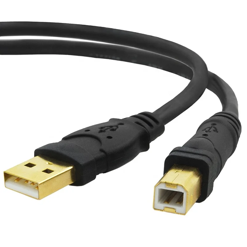  Usb 2 0 A папа к B Кабель для принтера Od: 4 5 мм 28awg + 24awg