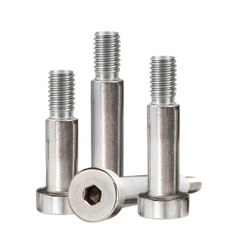 Factory ISO Certified Shoulder Bolt Stainless Steel  Screws Din 923 Slotted Shoulder Screws  Hex Socket Shoulder Screws
