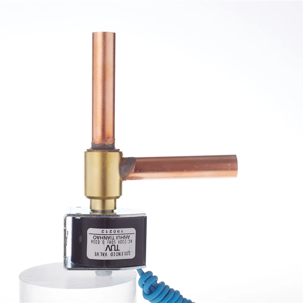 
Air conditioner spare part air conditioner brass valves Solenoid Valve for refrigeration parts 