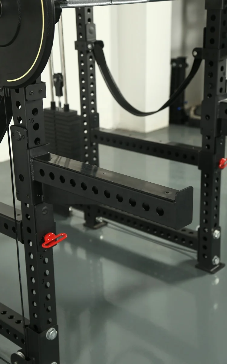 Wholesale Gym Equipment Weight Lifting Multi Function Comprehensive Power Squat Rack with weight stack