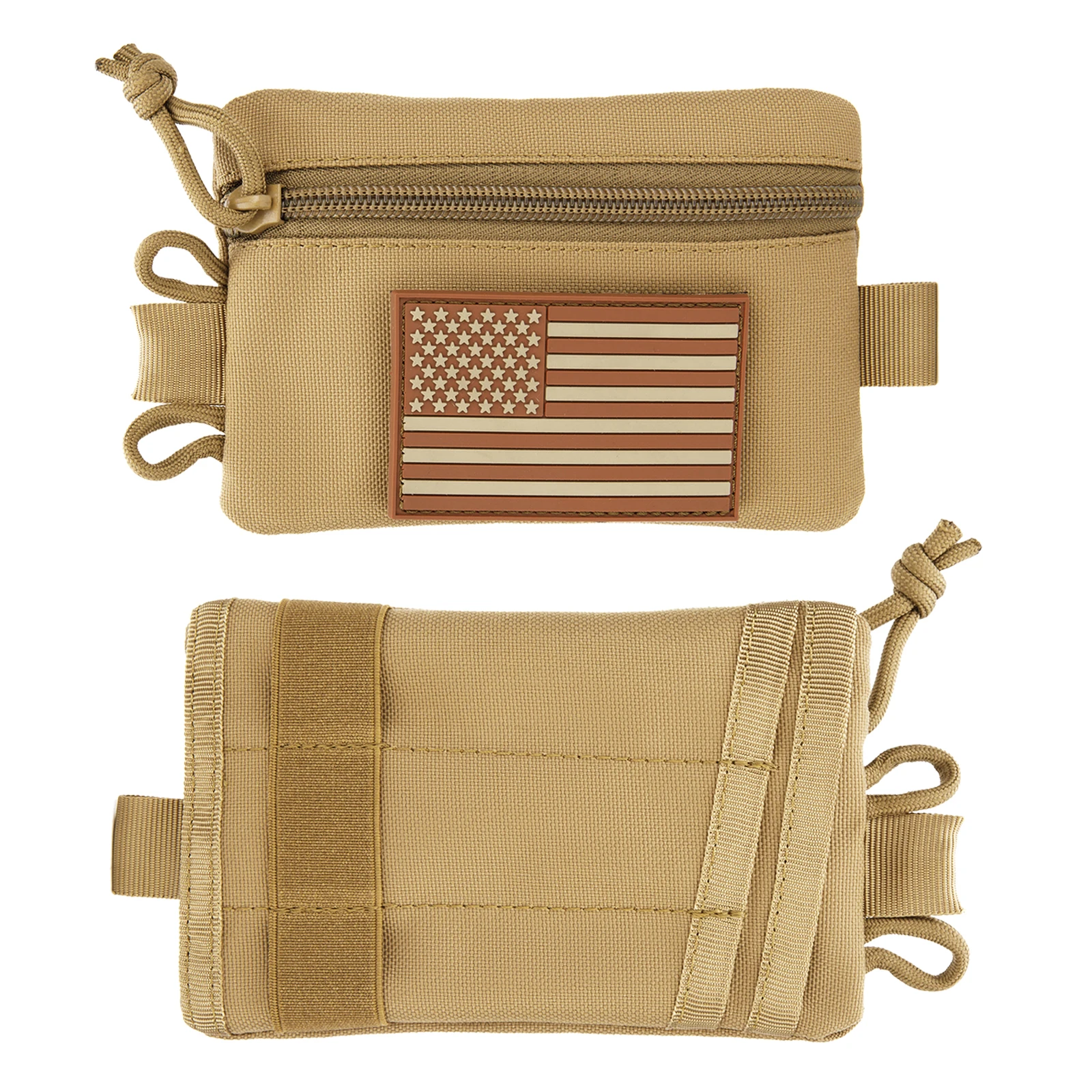 Mini Wallet Key Card Carrier Holder Small Travel Camping Hiking Hunting Accessories Waterproof Waist Bag EDC Tactical Pouch Bag