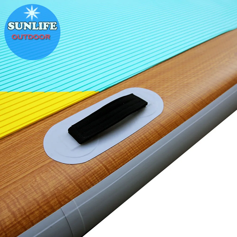 Big SUP Board For Fishing or Surfing Folding Paddle Board with 5 Fins