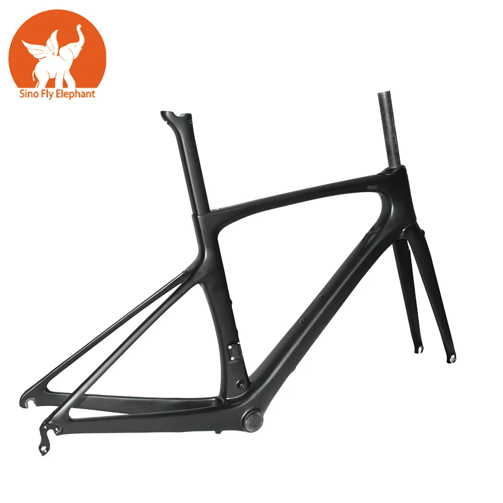 newest model light weight road bicycle fiber carbon 700c frame